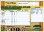 Le lobby de Pokerstars